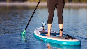 stand up on a paddleboard